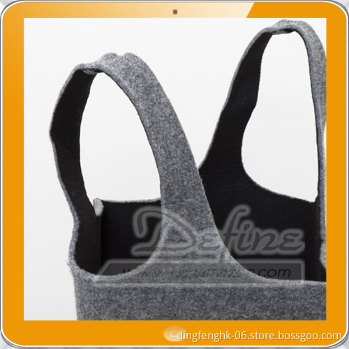 Felt Laundry Bag Storage Bag for Dirty Clothes Felt Laundry Hamp